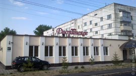Смонтированная вывеска, размер 6х1,5м